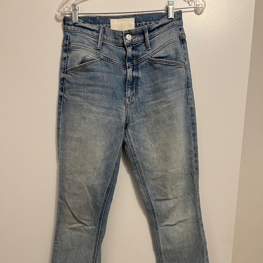 MOTHER The Dazzler Yoke Front Ankle Size 26